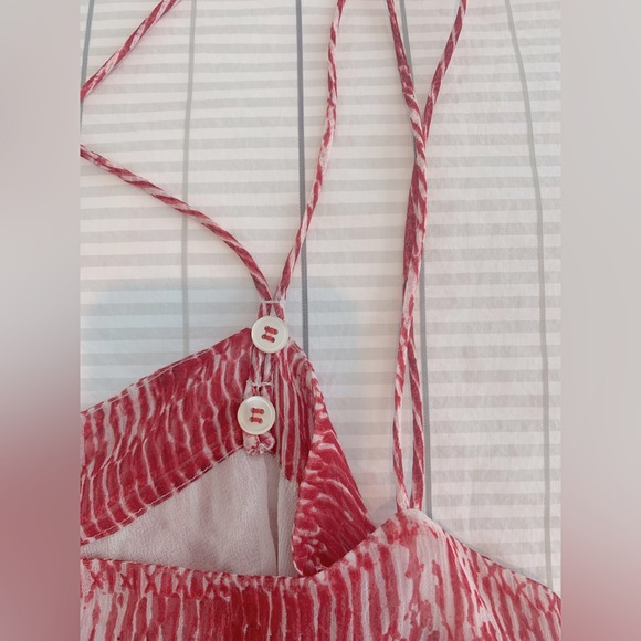 Isabel Marant ÉTOILE Printed Silk Strappy Tank Top- FRENCH SZ 40 (M) - Picture 11 of 15